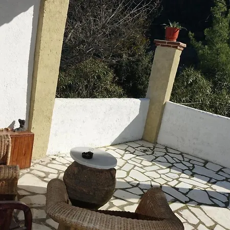 بيت خشبي The Old Olive Mill House Aegae